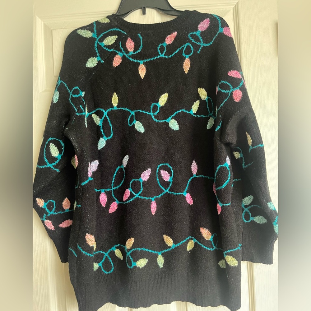 Torrid Christmas lights holiday sweater